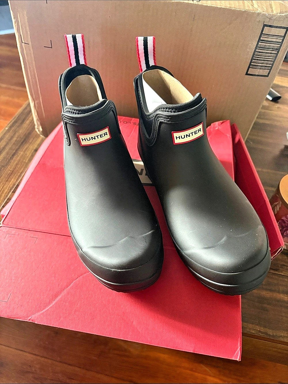Brand new Hunter Women's Play Chelsea Neoprene Boot Black